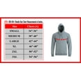 thumbnail image 2 of Men's Winter Fleece Hoodie Sweatshirt Warm Long Sleeve Pullover Hooded Blue-M, 2 of 6