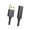 0.3m-USB to TypeC, variant on Accessory Extension Cable, Braided USB OTG Adapter Cord with USB 3.1 Gen2 10Gbps and PD 60W 3A for Routine Work Use