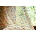 thumbnail image 2 of Guitar Tulle Curtains with Rod Pocket, Wooden Acoustic Guitar in Colorful Design and Sketch Art Style Swirled Strings, Sheer Drape for Wedding Party 2 Panels, 7 Sizes, Multicolor, by Ambesonne, 2 of 3