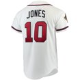 thumbnail image 3 of Men's Chipper Jones Mitchell & Ness White Atlanta Braves Authentic Jersey, 3 of 3