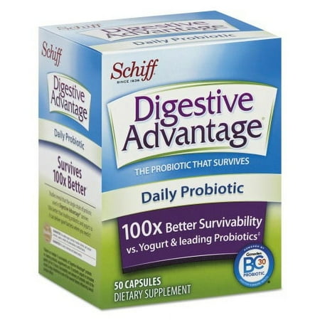 New Digestive Advantage Daily Probiotic Capsule, 50 Count