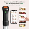 thumbnail image 3 of Circulador de inmersión Sous Vide InkSous ISSV-200-W de 1000 W con Wi‑Fi y app, 3 of 9