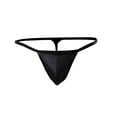 thumbnail image 3 of 2x Hombres Tangas Ropa interior PU Cuero T-back Pantalones Calzoncillos Calzoncillos S, 3 of 9