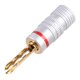 thumbnail image 5 of 8 adaptadores de enchufe banana BFA de cobre chapado en oro de 4 mm para altavoces y otros cables., 5 of 5
