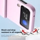 thumbnail image 3 of Parachoques de PC Contraportada Cubierta protectora completa inclusiva Shell para Galaxy Z Flip4 5G, 3 of 7