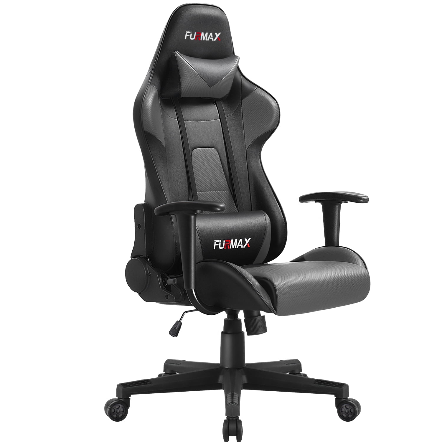 Furmax High-Back Gaming Office Chair Ergonomic Racing Style Adjustable Height... 