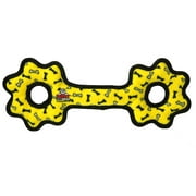 Tuffy Ultimate Tug-O-Gear Yellow Bone, Durable Dog Toy