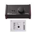 thumbnail image 1 of Passive Monitor Controller with XLR 3.5mm Inputs Outputs Supports Attenuation Control Mute Function, 1 of 7