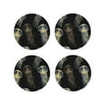 thumbnail image 2 of Balery 4 Pcs Jellyfishleather Coasters Set, Drink Table Cup Coasters For Living Room Kitchen Coffee Decor, 2 of 9