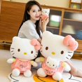 thumbnail image 4 of 32-53 cm Sanrio amor lindo Hello Kitty juguetes de peluche película gato muñecas suave relleno Animal peluche juguete chico cumpleaños regalo de Navidad, 4 of 5