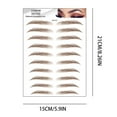 thumbnail image 2 of WREESH 6D Imitation Eyebrow Tattoo Sticker Disposable Eyebrow Sticker Brown, 2 of 2