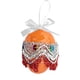 thumbnail image 2 of Colgante de huevo de Pascua - Huevo decorativo colgante de plástico de 6 cm con lazo, colores blanco, morado, vino y naranja. Decoración duradera para fiestas, búsquedas de huevos de Pascua, 2 of 6
