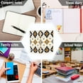 thumbnail image 6 of FORMRS 1-Subject Spiral Notebook 8" x 5" College Ruled 60 Refillable Sheet, White and Black, 6 of 7