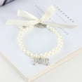 thumbnail image 3 of kladzum Dog Pearls Necklace Collar Bling Accessories Pet Jewelry Pearl Necklace and Dog Collar Pendant Gift Decoration Pet Jewelry Accessories, 3 of 4
