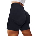 thumbnail image 1 of Gibobby Shorts Gym Mujer Ropa deportiva para mujer Pantalones deportivos para mujer Pantalones cortos deportivos Cintura ancha Pantalones cortos deportivos Pantalones de yoga(Negro, L), 1 of 4