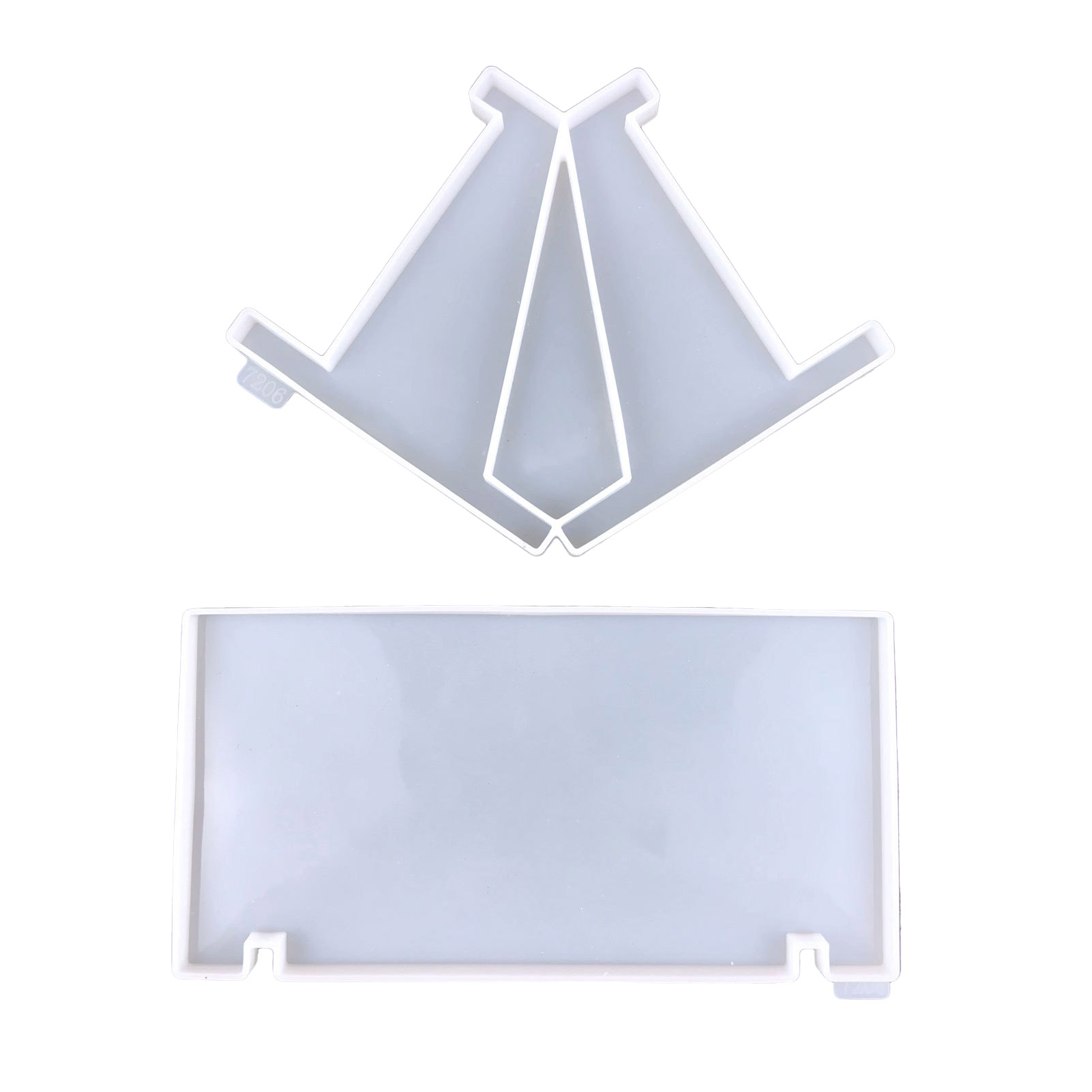 Ksruee Floating Shelves Resin Mold Silicone Wall Shelf Molds for