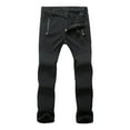 thumbnail image 2 of Womens Ski Pants Cargo Hiking Pants Thick Pants Slim Outdoor Windproof Ski Pants Black, 2 of 8