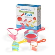 hand2mind Rainbow Fraction Measuring Cups (Set of 4), Mathematics & Counting Toys, Easter Baking