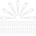 thumbnail image 4 of MOVTOTOP 100PCS Shirt Sleeve Clips Alligator Clips for Fixing Clothes Socks Pants Skirts Fixing Clips Multifunctional Clothing Protection Clips, 4 of 7