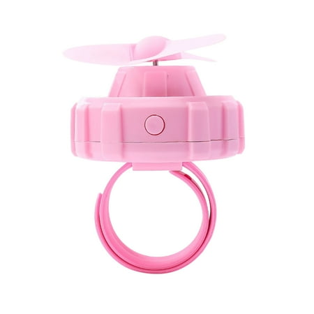 

Dyfzdhu USB Mini Rechargeable Small Fan Summer Outdoor Watch Style Small Fan