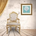 thumbnail image 3 of Studio W 26x26 Gold Ornate Wood Framed with Double Matting Museum Art Print Titled - Graphic Sea Fan II, 3 of 4