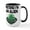 White/Black Inside, variant on CafePress - Halloween Pretend Im An Alien Mugs - 15 oz Ceramic Large White Novelty Mug