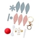 thumbnail image 1 of Kit de costura para llaveros DIY, colgante de globo aerostático, llavero de coche, colgante colorido Azul y rosa, 1 of 9