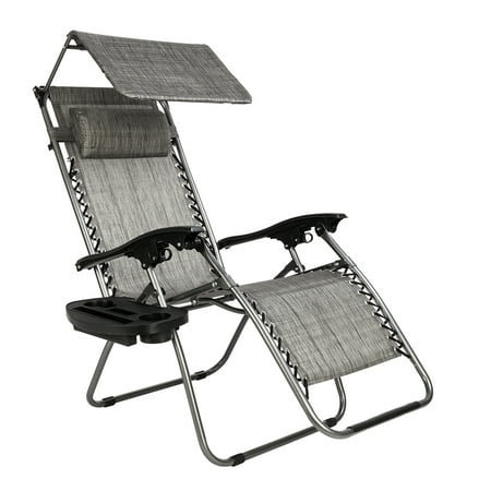 Get The Zero Gravity Canopy Folding, Outdoor Lounge Chair With Canopy