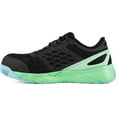 thumbnail image 3 of Reebok Work  Nanoflex TR Work, Women's, Black/Seafoam Green/White, Comp Toe, EH, Low Athletic, Work Shoe (8.5 M), 3 of 4