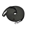 thumbnail image 2 of 30 Feet Cotton Web Dog Training Lead, Black, 2 of 9