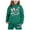 Green, variant on Toddler Kids Girls 2 Piece Outfits SetsChild Boys Long Sleeve Solid Warm Hoodie Pullover Tops Pants Sweat Suit Casual Pants Set 2-3 Years