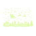 thumbnail image 3 of Luminous Christmas Silhouettes Snowflake Wall Stickers Christmas Wall Stickers, 3 of 9