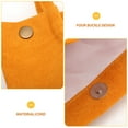 thumbnail image 4 of OULII Teacher Tote Bag Tote Bag Yellow Simple 1Pack, 4 of 5