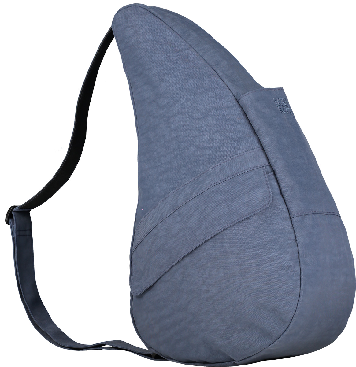 AmeriBag 19" Nylon Crossbody Sling Healthy Back Bag (Vintage Indigo)