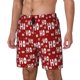 thumbnail image 1 of Balery Ho-Ho-Ho Bañador para hombre, shorts de playa de secado rápido con entrepierna y forro de compresión-XX-Large, 1 of 6