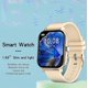 thumbnail image 2 of Reloj inteligente 2023 con Bluetooth, llamadas, monitor de presión arterial y frecuencia cardíaca, seguimiento de actividad física y deportiva., 2 of 4