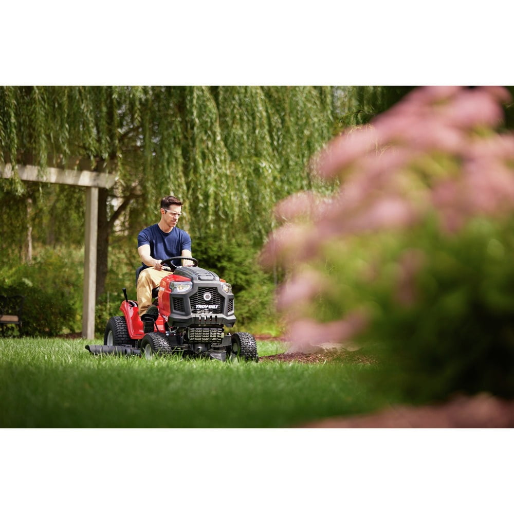 Troy-Bilt 547cc Bronco 46" Gas Riding Lawn Mower, 13A878BTA66