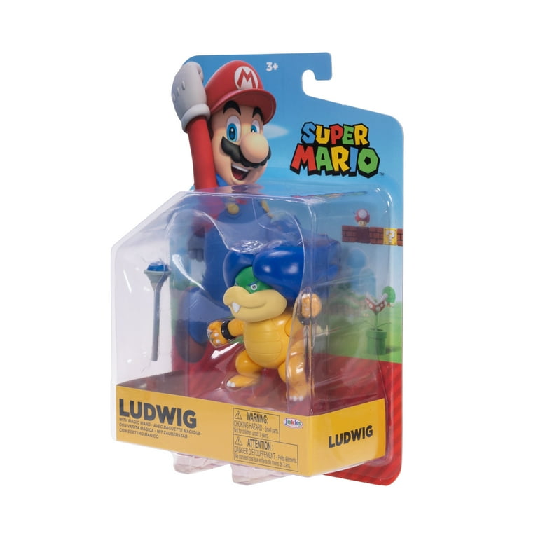 World of Nintendo Super Mario Ludwig Von Koopa 4 inch