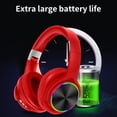thumbnail image 6 of Back to School Supplies Clearance Headphones Wireless Bluetooth Headset Subwoofer Bluetooth Mobile Computer Game Music Sports Game IPX4 Waterproofs Headphones, 6 of 8