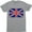 Athletic Heather, variant on United Kingdom British Country Flag Britain Men's T-Shirt