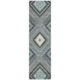 thumbnail image 2 of Addison Rugs Chantille Indoor/Outdoor Transitional Geometric, Abstract Pewter Washable Runner Rug, 2'3" x 7'6", 2 of 6