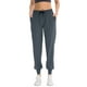 thumbnail image 1 of TFixol Pantalones jogger para mujer con bolsillos y cintura elástica con cordón para correr relajado, 1 of 7