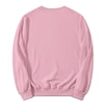 thumbnail image 2 of Hello Kitty Crew Neck Long Sleeve Adult Sweatshirt Pink, 2 of 5