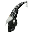 thumbnail image 3 of Northlight Plush Knit Gnome Christmas Figure - 17" - Black and White, 3 of 5