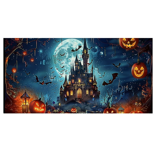 Amis du Garage Halloween Nouvelle Housse de Porte de Garage d'Halloween Porte de Garage Halloween