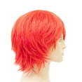 thumbnail image 3 of Onedor 12 Inch Short Straight Men Hair Wig Colored Cosplay Wig Heat Friendly Party Costume Unisex Wig, 3 of 4