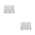 thumbnail image 4 of relayinert Polyester Washable And Machine Washable Pet Mat For Easy Cleaning Soft And Breathable Pet Bed Green cloud 30*40cm 2Set, 4 of 6