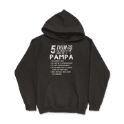 Funny 5 Things Grandpa Pampa Shirt Crazy Gift Idea