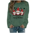 thumbnail image 1 of Zhanying Hauts pour Femmes pour l'Automne Tricotés Tenue de Fête Chandail de Fête des Fêtes Mignon et Douillet Chandail des Fêtes pour Femmes, 1 of 5