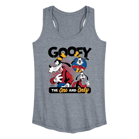 Disney - Goofy The One And Only - Women's Racerback Graphic Tank